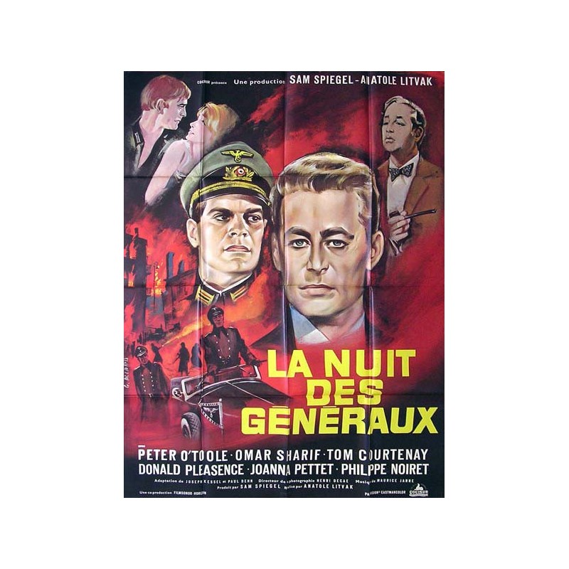 Distribution De La Nuit Des Généraux nuit des généraux (la) 120x160